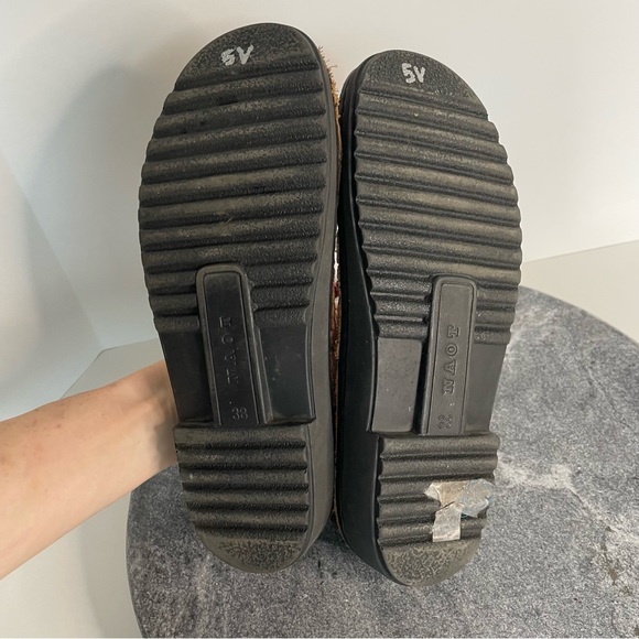 Naot Dark Brown Leather Strappy Sandals 38 - Picture 11 of 12